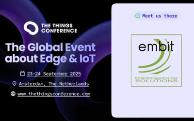 Embit @ The Things Conference 2025 – See You in Amsterdam!