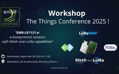 Embit Workshop @ The Things Conference 2025